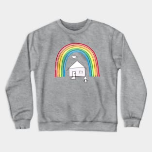 Kids Drawing Crewneck Sweatshirt